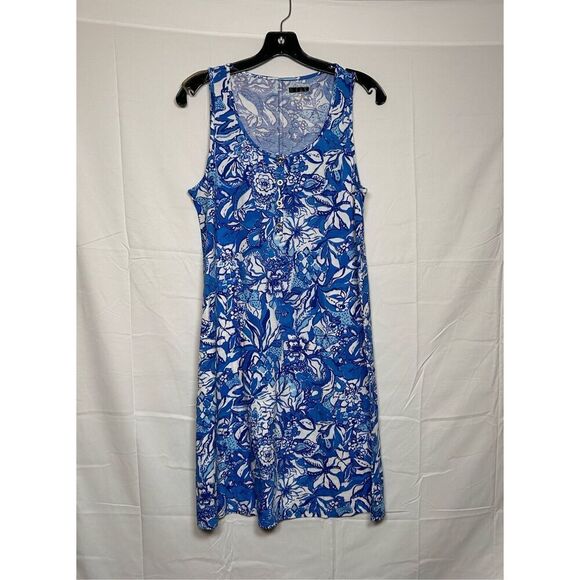 Lilly Pulitzer Lela Henley Tank Dress size medium - Picture 1 of 3